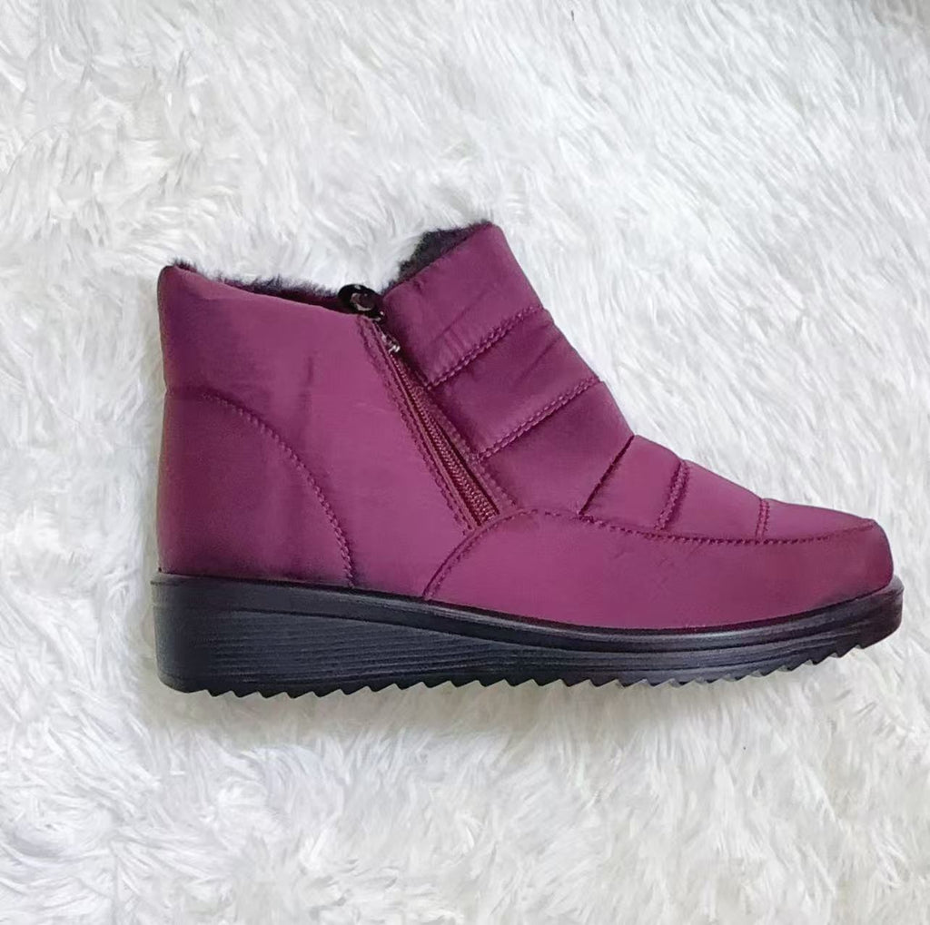 Botines acorchados de invierno