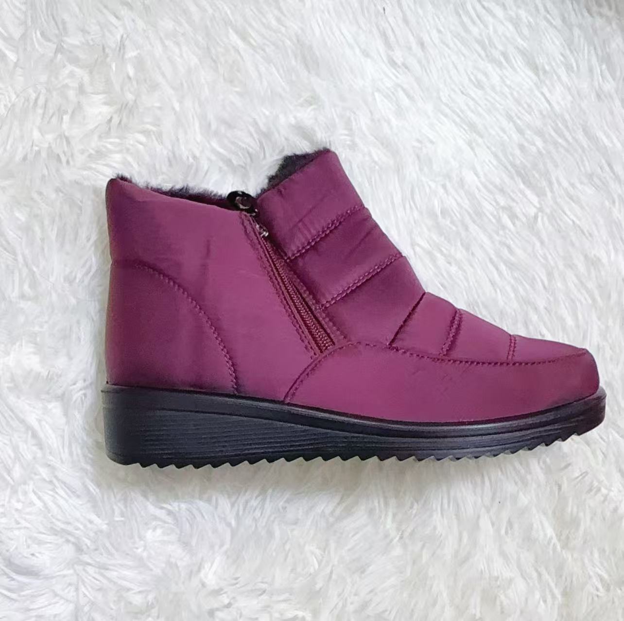 Botines acorchados de invierno